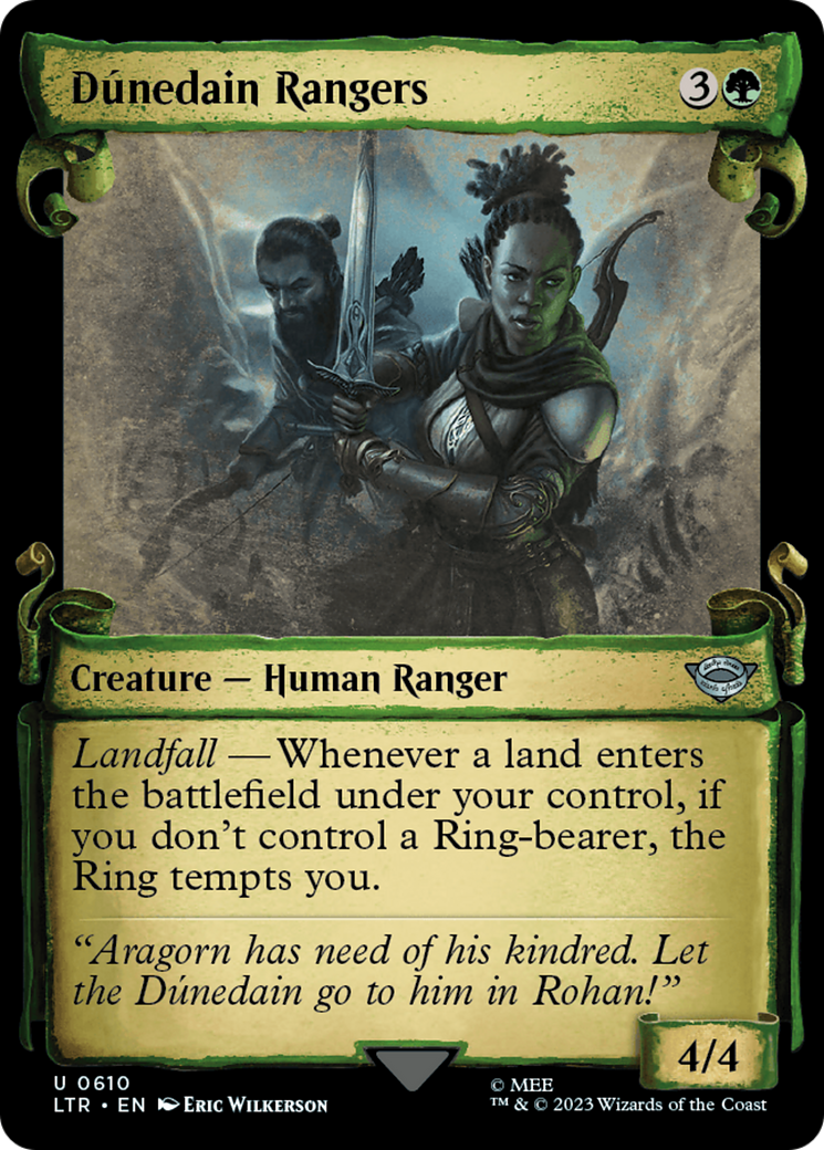 Dunedain Rangers [The Lord of the Rings: Tales of Middle-Earth Showcase Scrolls] | Good Games North