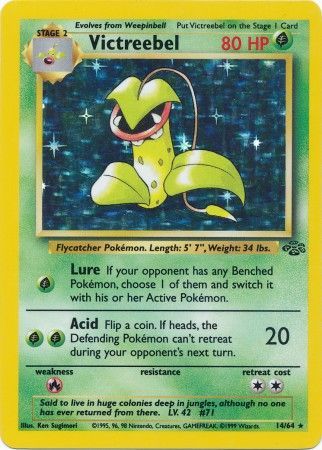 Victreebel (14/64) [Jungle Unlimited] | Good Games North