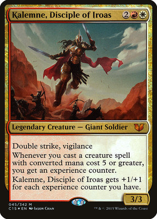Kalemne, Disciple of Iroas (Oversized) [Commander 2015 Oversized] | Good Games North