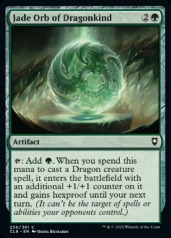 Jade Orb of Dragonkind [Commander Legends: Battle for Baldur's Gate] | Good Games North