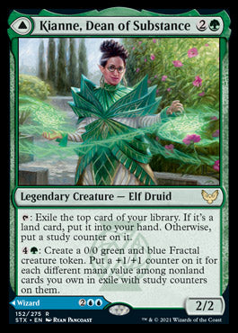Kianne, Dean of Substance // Imbraham, Dean of Theory [Strixhaven: School of Mages] | Good Games North