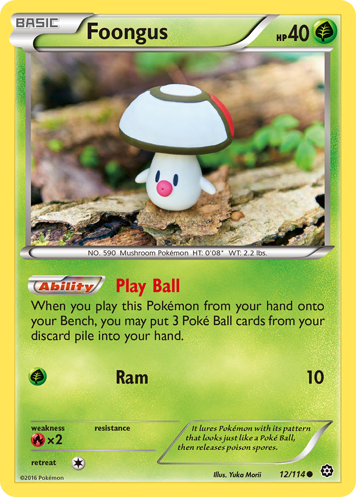 Foongus (12/114) [XY: Steam Siege] | Good Games North