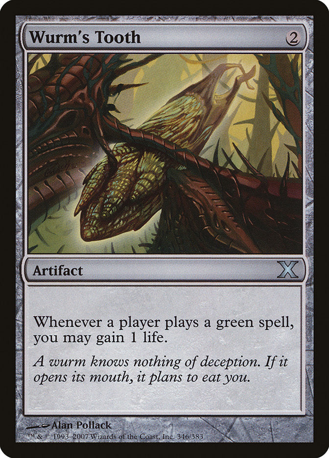 Wurm's Tooth [Tenth Edition] | Good Games North