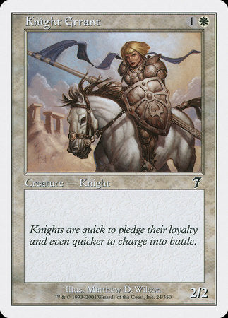 Knight Errant [Seventh Edition] | Good Games North
