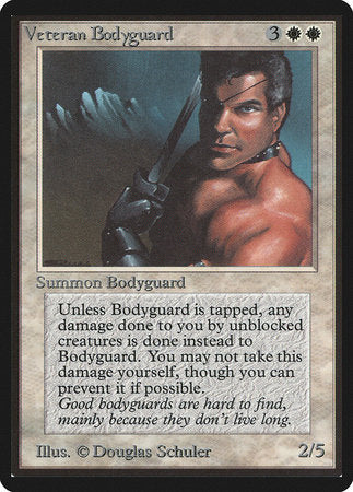 Veteran Bodyguard [Limited Edition Beta] | Good Games North