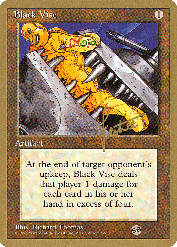 Black Vise (Bertrand Lestree) (SB) [Pro Tour Collector Set] | Good Games North