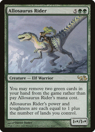 Allosaurus Rider [Duel Decks: Elves vs. Goblins] | Good Games North