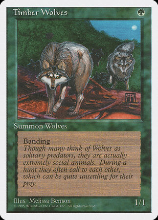 Timber Wolves [Fourth Edition] | Good Games North