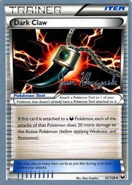 Dark Claw (92/108) (Darkrai Deck - Jason Klaczynski) [World Championships 2013] | Good Games North