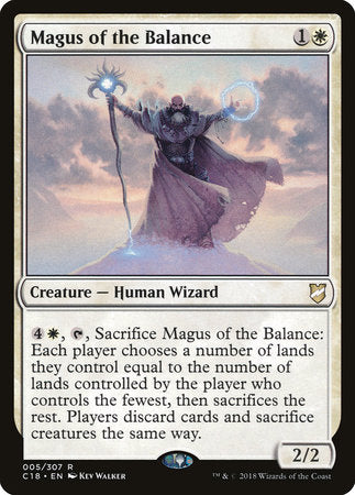 Magus of the Balance [Commander 2018] | Good Games North