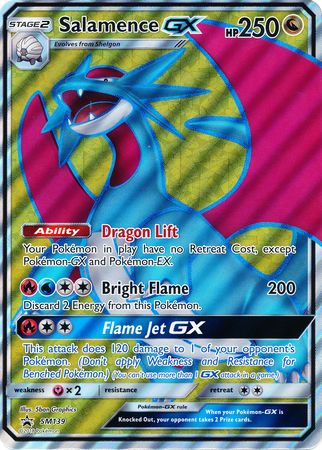 Salamence GX (SM139) (Jumbo Card) [Sun & Moon: Black Star Promos] | Good Games North