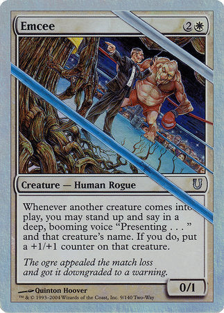 Emcee (Alternate Foil) [Unhinged] | Good Games North