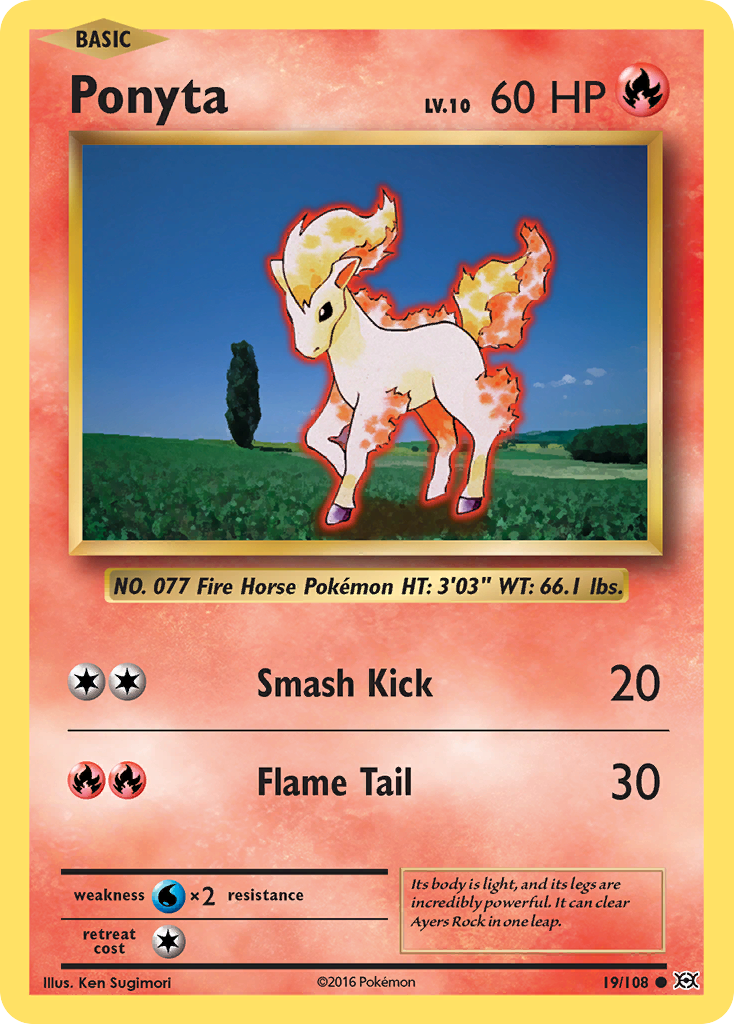 Ponyta (19/108) [XY: Evolutions] | Good Games North