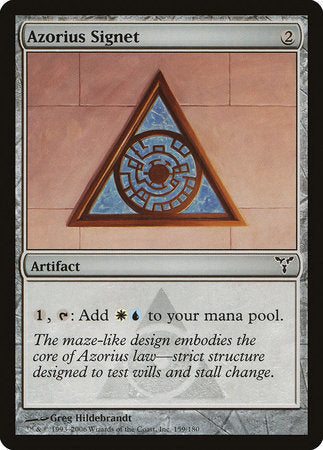 Azorius Signet [Dissension] | Good Games North