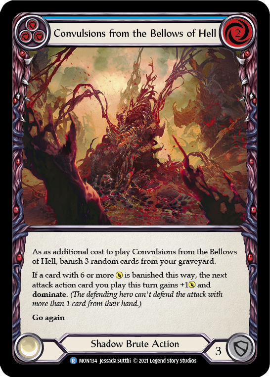 Convulsions from the Bellows of Hell (Blue) [MON134] 1st Edition Normal | Good Games North