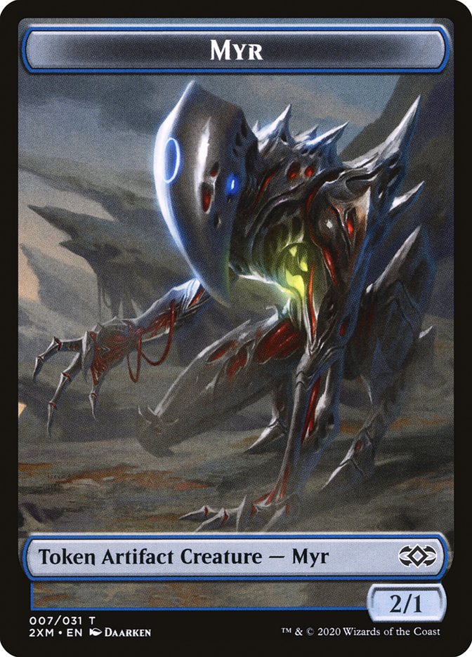 Myr (007/031) [Double Masters Tokens] | Good Games North