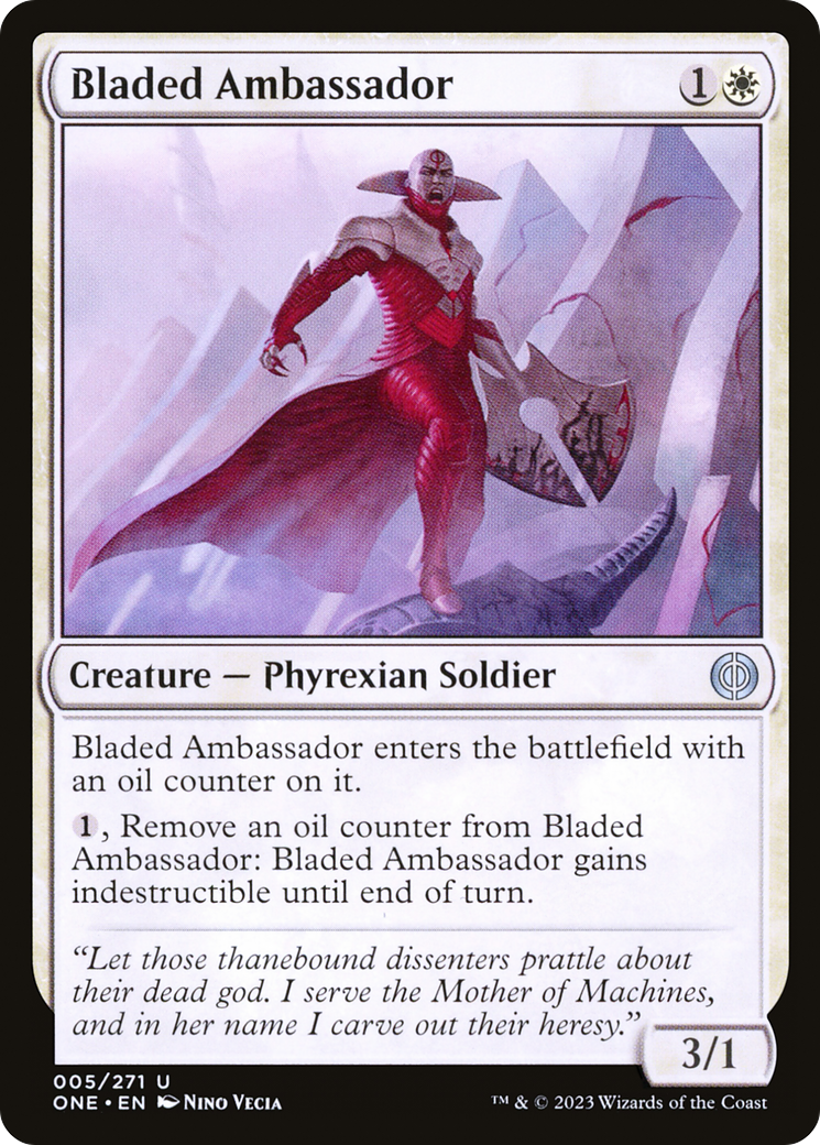 Bladed Ambassador [Phyrexia: All Will Be One] | Good Games North