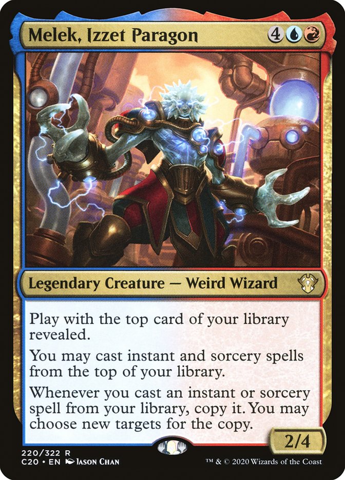 Melek, Izzet Paragon [Commander 2020] | Good Games North