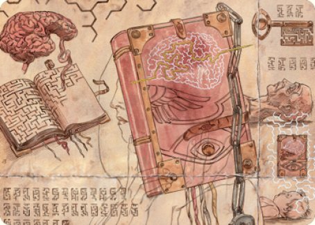 Mazemind Tome Art Card [The Brothers' War Art Series] | Good Games North