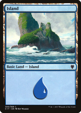 Island (300) [Commander 2017] | Good Games North