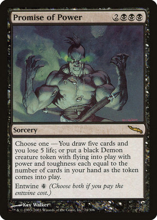 Promise of Power [Mirrodin] | Good Games North