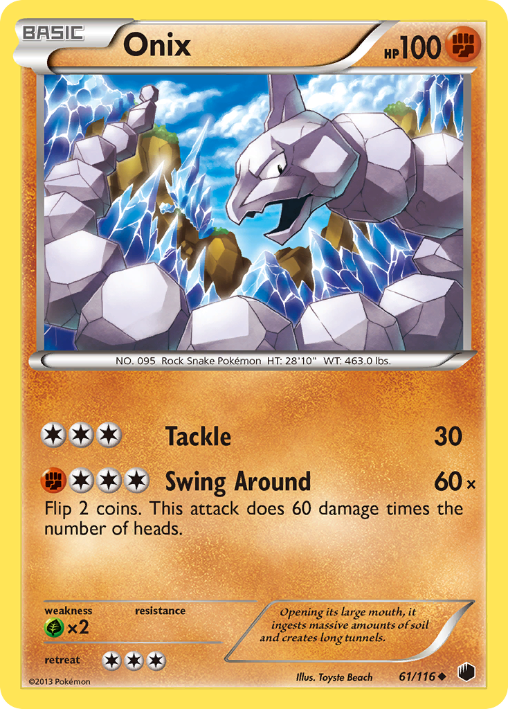 Onix (61/116) [Black & White: Plasma Freeze] | Good Games North