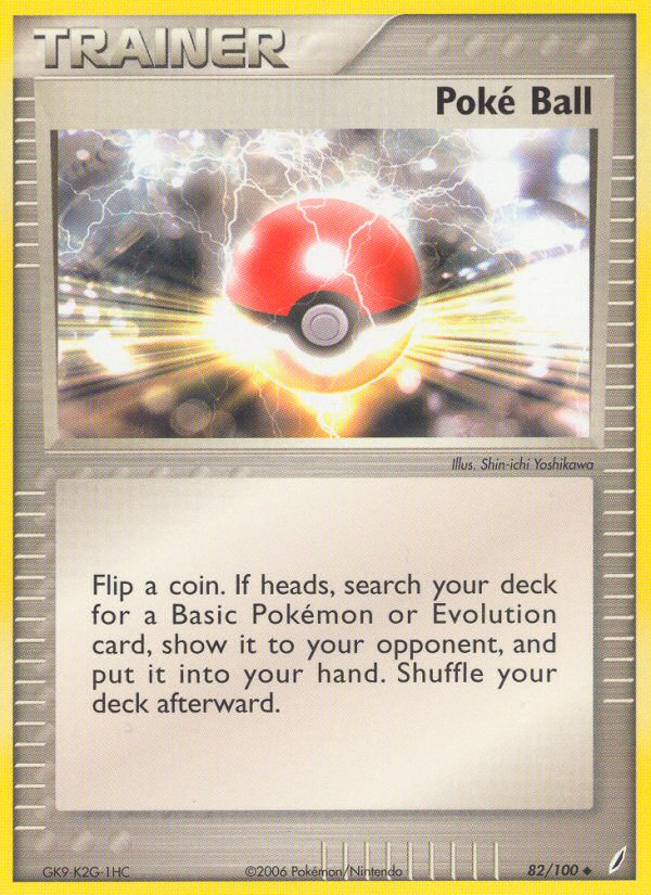 Poke Ball (82/100) [EX: Crystal Guardians] | Good Games North