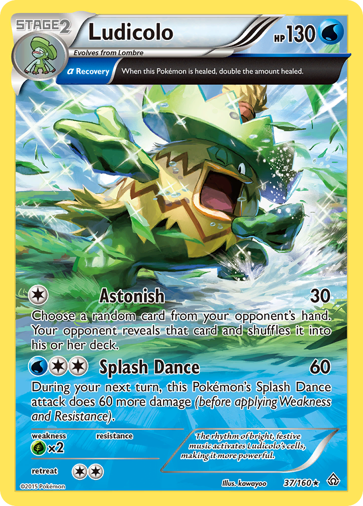 Ludicolo (37/160) [XY: Primal Clash] | Good Games North