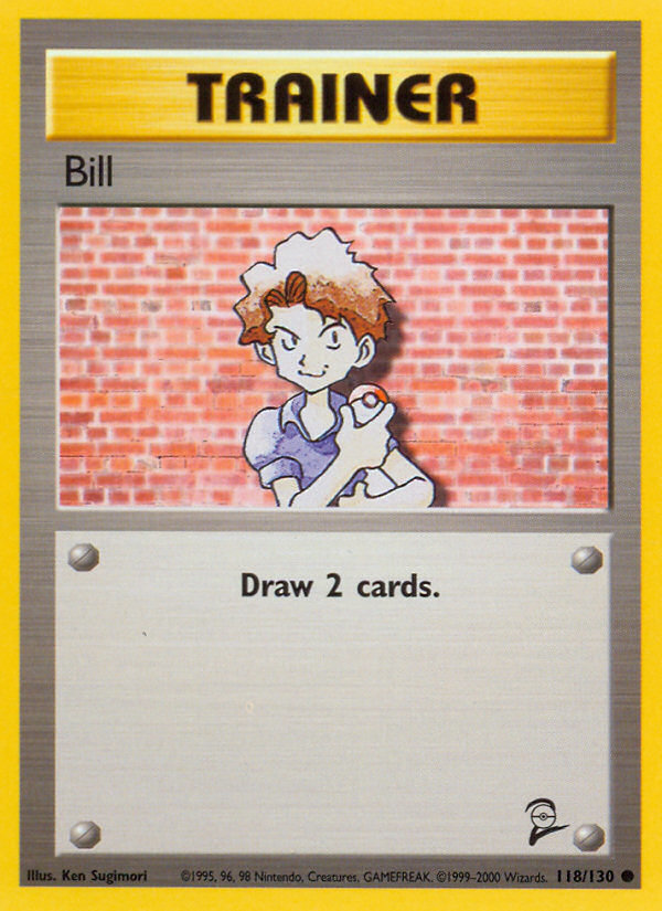 Bill (118/130) [Base Set 2] | Good Games North