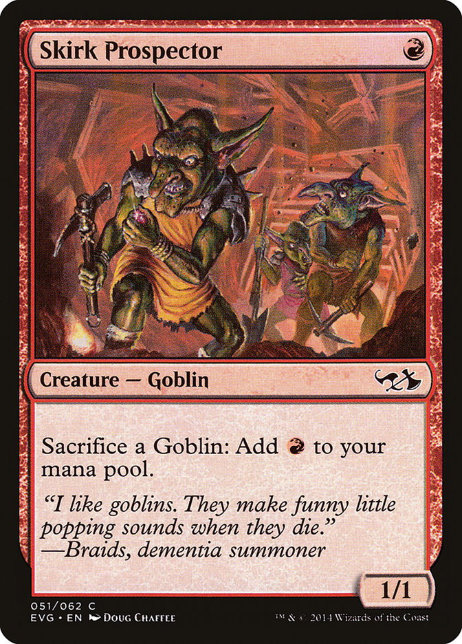 Skirk Prospector (Elves vs. Goblins) [Duel Decks Anthology] | Good Games North