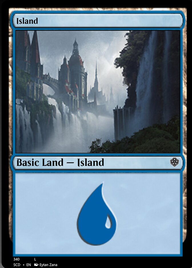 Island (340) [Starter Commander Decks] | Good Games North