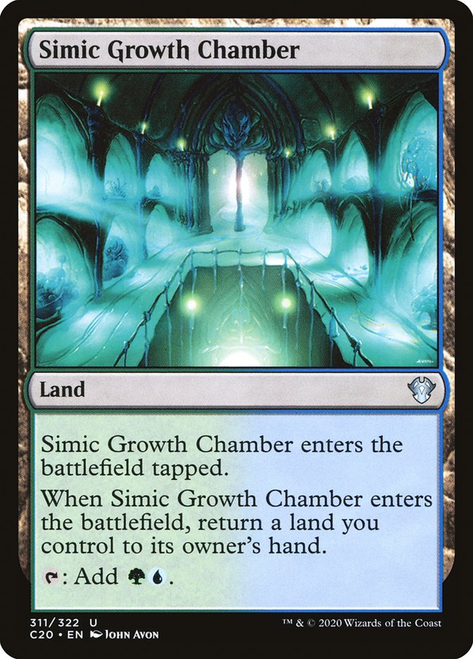 Simic Growth Chamber [Commander 2020] | Good Games North