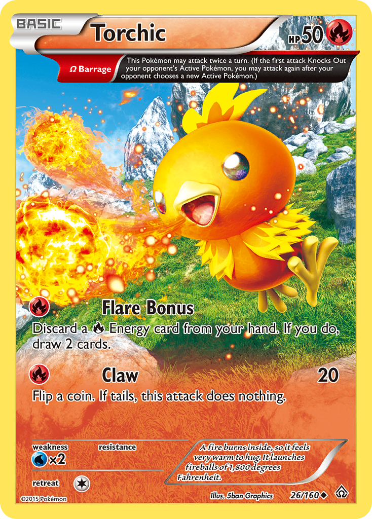 Torchic (26/160) [XY: Primal Clash] | Good Games North
