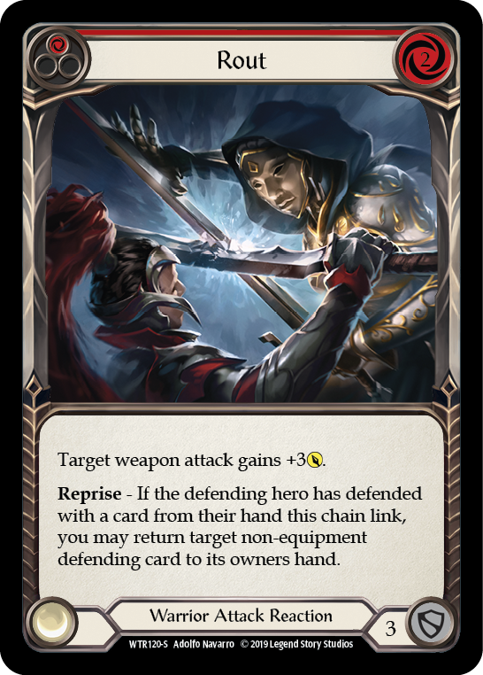 Rout [WTR120-S] Alpha Print Normal | Good Games North