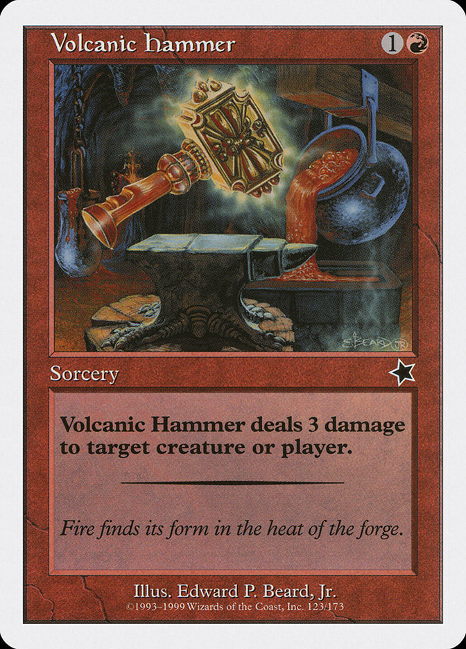 Volcanic Hammer [Starter 1999] | Good Games North