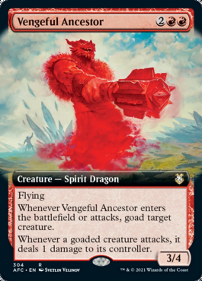 Vengeful Ancestor (Extended) [Dungeons & Dragons: Adventures in the Forgotten Realms Commander] | Good Games North