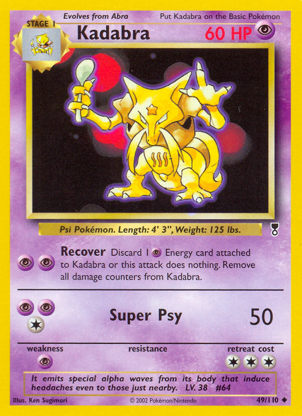 Kadabra (49/110) [Legendary Collection] | Good Games North