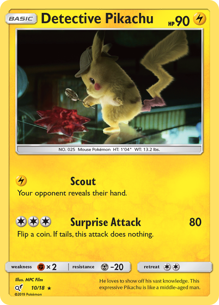 Detective Pikachu (10/18) [Sun & Moon: Detective Pikachu] | Good Games North
