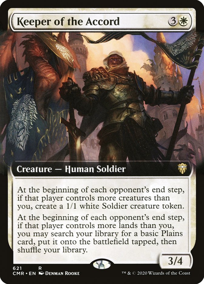 Keeper of the Accord (Extended) [Commander Legends] | Good Games North