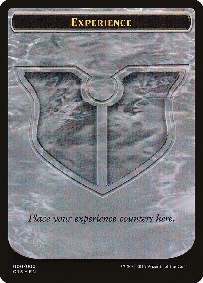 Experience // Experience Double-Sided Token [Commander 2015 Tokens] | Good Games North