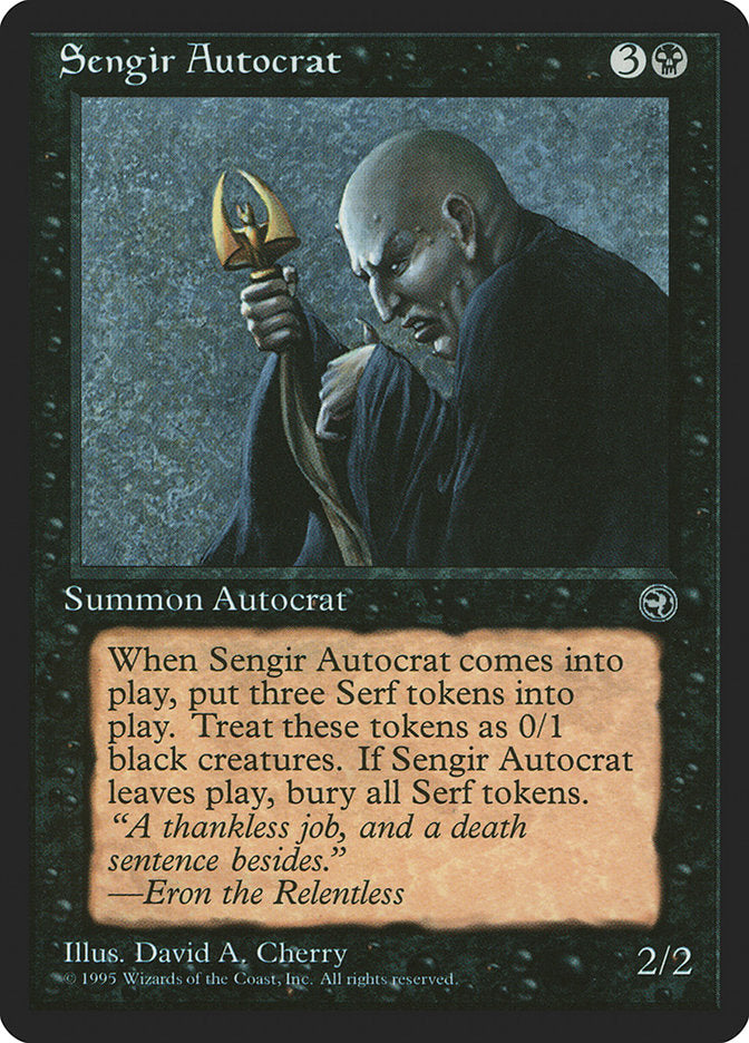 Sengir Autocrat [Homelands] | Good Games North