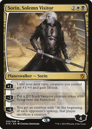 Sorin, Solemn Visitor [Khans of Tarkir] | Good Games North