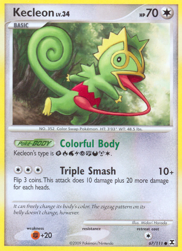 Kecleon (67/111) [Platinum: Rising Rivals] | Good Games North
