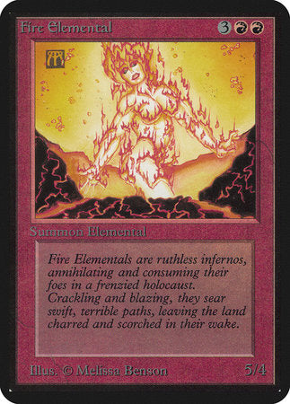 Fire Elemental [Limited Edition Alpha] | Good Games North