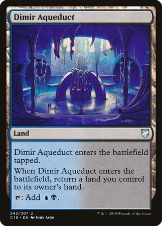 Dimir Aqueduct [Commander 2018] | Good Games North