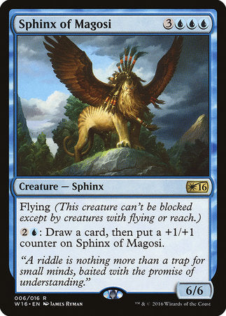 Sphinx of Magosi [Welcome Deck 2016] | Good Games North
