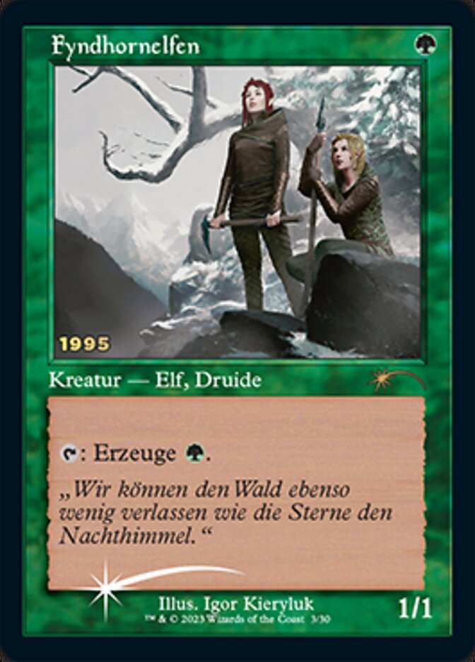 Fyndhornelfen (Fyndhorn Elves) [30th Anniversary Promos] | Good Games North