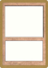 1998 World Championship Blank Card [World Championship Decks 1998] | Good Games North