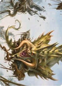 Canopy Baloth Art Card [Zendikar Rising Art Series] | Good Games North