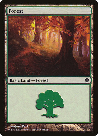 Forest (355) [Commander 2013] | Good Games North